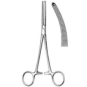 Sklar Surgical Instruments - From: 17-2680 To: 17-2880 - Sklar Instruments Rochester Ochsner Forcep, Curved, 8" (DROP SHIP ONLY)