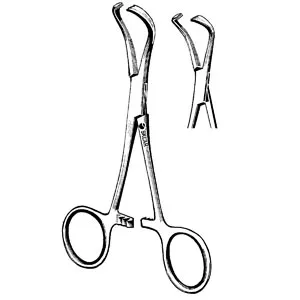 Sklar Surgical Instruments - From: 47-2837 To: 47-2852 - Sklar Instruments Lorna Edna Towel Clamp, 4" (DROP SHIP ONLY)