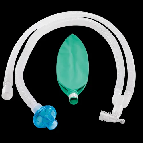 Smiths Medical ASD - 650904 - Adult Expandable Circuit, Non-Latex Breathing Bag, Gas Sampling Elbow Connector, Breathing Filter, Straight Wye