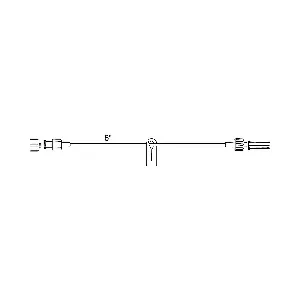 SMITHS MEDICAL ASD - From: mdx mx412sl-mp To: mdx 537235c-mp - Extension Set