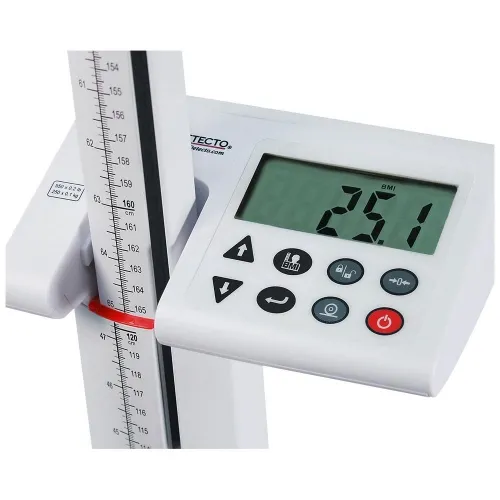 Detecto - Solo - Digital Eye-Level Physician Scale with Height Rod