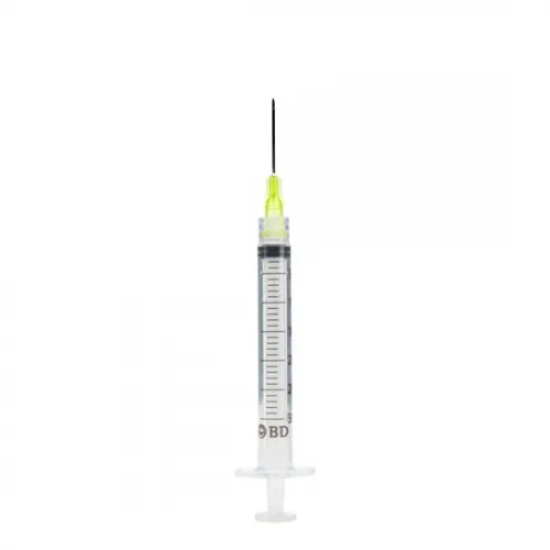 Supreme Medical - From: 7000 To: 7001 - Syringe With Needle Luer Lock 3cc 22g X 1.5