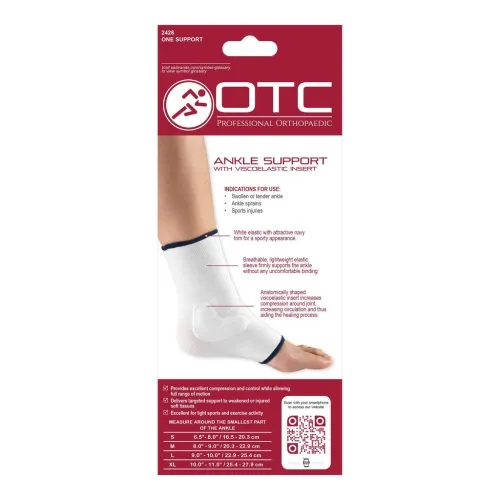 Surgical Appliance Industries - From: 2426-L To: 2426-S - Ankle Support Visco Insert