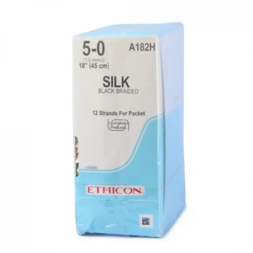 Surgical Specialties - From: D1677N To: D1678N  Silk Suture Braided, Precision Reverse Cutting, 3/8 Circle