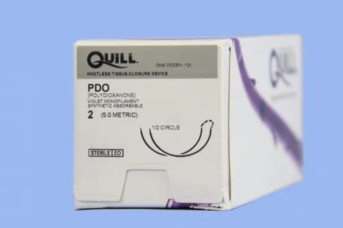 Surgical Specialties - From: RA-1000Q To: RA-1021Q - PDO Suture, Diamond Point, 3/8 Circle