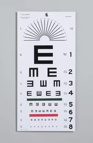 Tech-Med Services From: 3051 To: 3052 - Illiterate Eye Test Chart