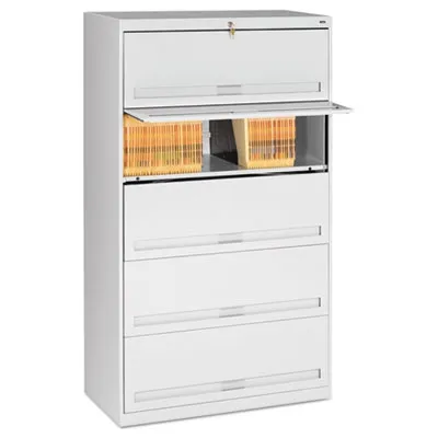 Tennsco - From: TNNFS351LLGY To: TNNFS351LLGY - Closed Fixed Five-Shelf Lateral File