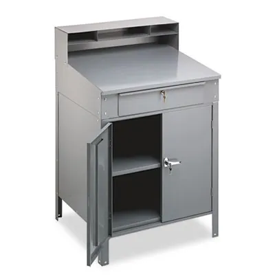 Tennsco - From: TNNSR58MG To: TNNSR58MG - Steel Cabinet Shop Desk