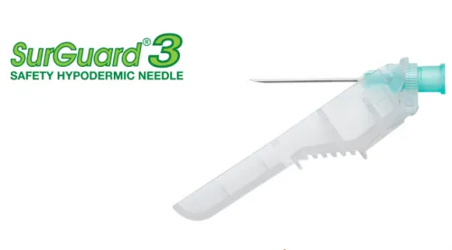 Terumo Medical - SG3-2525 - Safety Needle, 25G x 1", 100/bx, 8 bx/cs (48 cs/plt)