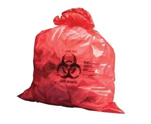 TIDI Products - 8654 - Biohazard Bag, 16 Gal, 12 Microns