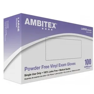 Ambitex - Tradex International - VLG100 - VXL100 - VXL100 - Powdered Vinyl Exam Gloves