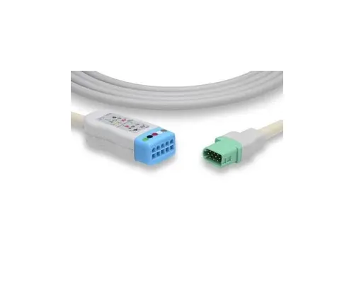Cables and Sensors - TT-25260 - ECG Trunk Cable, 3/5 Leads, Mindray > Datascope Compatible w/ OEM: 0012-00-1745-01, 0012-00-1745-02 (DROP SHIP ONLY) (Freight Terms are Prepaid & Added to Invoice - Contact Vendor for Specifics)