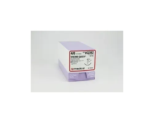 CP Medical - From: U385A To: U386A - Suture, 5/0, PGA, Undyed, 18", C 3, 12/bx