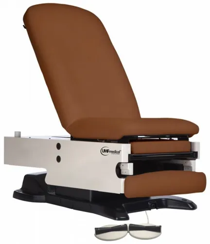 UFM Medical - From: 4040-650-100FAD To: 4040-650-200FST - Power Exam Table Power Hi Lo Exam Table w/Power Back (Base+Fire Rated Top) Adobe