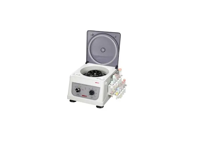 Unico - From: C827 To: C829 - Porta Spin&trade; Centrifuge, Portable, 12 VDC, Variable Speed 500 3,800 RPM, 30 min. Timer, 6 Place Rotor, 6 x 10mL Capacity (DROP SHIP ONLY)
