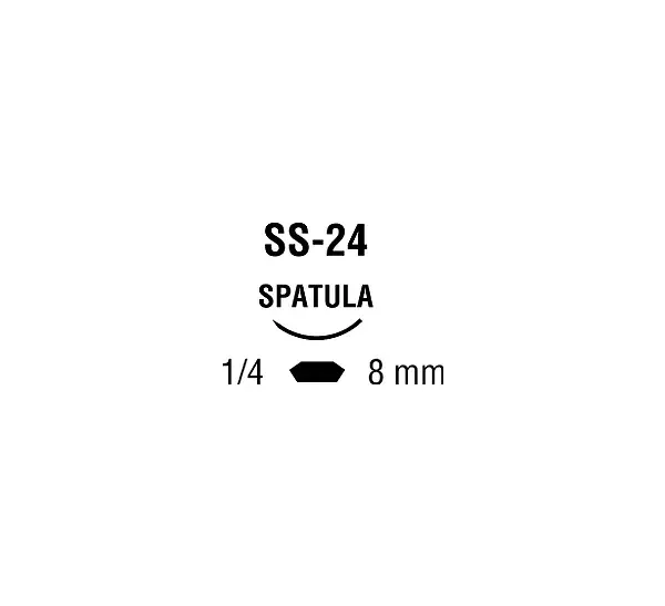 Medtronic / Covidien - L1739K - Suture, Premium Spatula, Needle SS-24, Circle