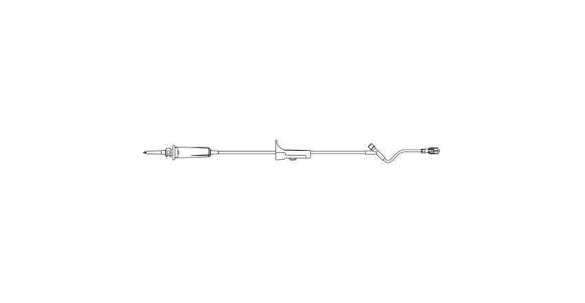 B Braun Medical - BBraun - V1415-15 - B. Braun  Primary IV Administration Set  Gravity 1 Port 15 Drops / mL Drip Rate Without Filter 93 Inch Tubing Solution
