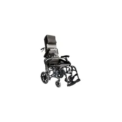 Karman - VIP515TP-16 - Tilt In Space Reclining Transport Wheelchair-Seat