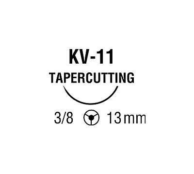Medtronic / Covidien - VP707X - Suture, Tapercutting, Needle KV-11, 3/8 Circle