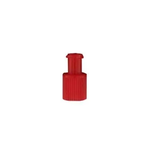 Vygon - 988800 - Male and Female Luer Lock Cap, Red.