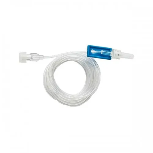 Vygon - AMS-636 - IV Microbore Extension Set, 60"L Male/Female Luer Lock With Slide Clamp 2.0 mL.