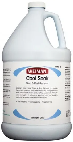 Weiman Products - T-5 - Cool Soak Stain & Rust Remover, Gallon, 4/cs
