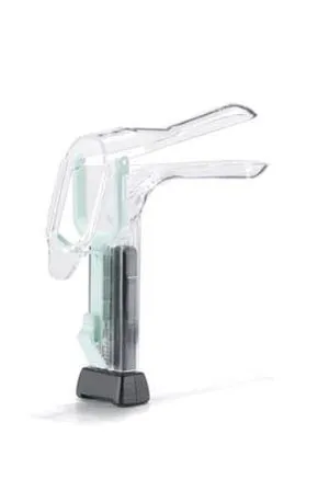 Welch Allyn - From: 59000 To: 59006  KleenSpec 590 Series PremiumVaginal Speculum KleenSpec 590 Series Premium Pederson NonSterile Office Grade Acrylic Small Double Blade Duckbill Disposable Corded/Cordless Light Source Compatible