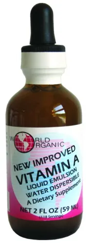 World Organic - 213704 - Liquid Vitamin A Emulsion