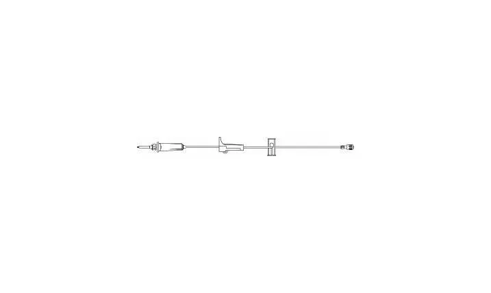 B Braun Medical - BBraun - 352601 - B. Braun  Primary IV Administration Set  Gravity Without Ports 15 Drops / mL Drip Rate Without Filter 85 Inch Tubing Solution